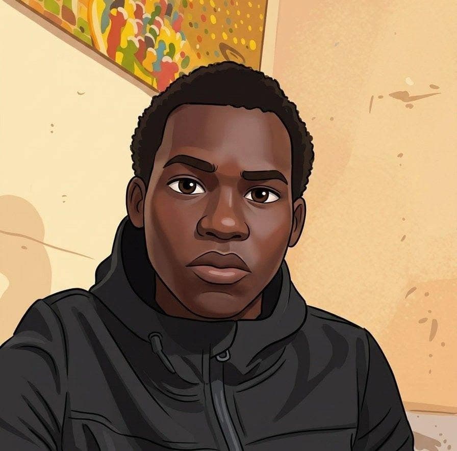 Illustrated portrait of Riak
